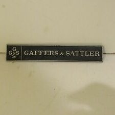 Gaffers and Sattler furnace